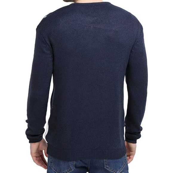 UGLY FUNNY MENS CHRISTMAS SWEATER IN BLUE *NWT* 🎄